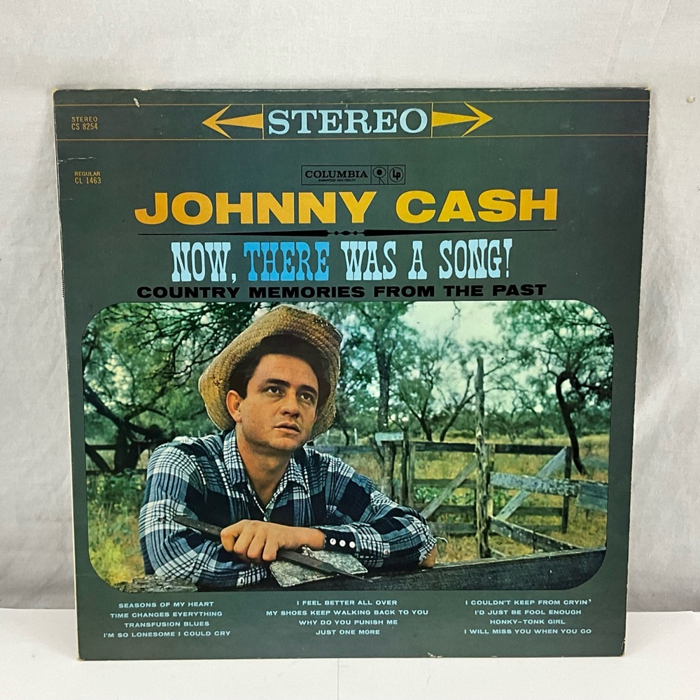 Johnny Cash - Now, There Was A Song LP (Columbia CS8254)